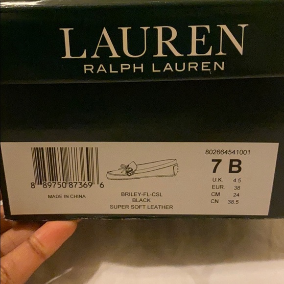 Lauren Ralph Lauren Black Flats - Picture 4 of 4
